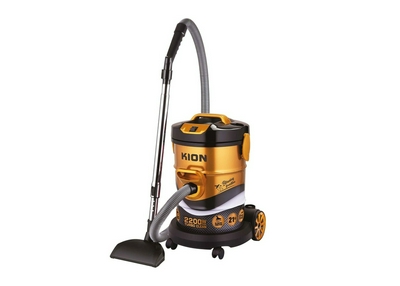 Kion Drum Vacuum Cleaner 21 Liter, 2200 Watt, Gold (Turkey)