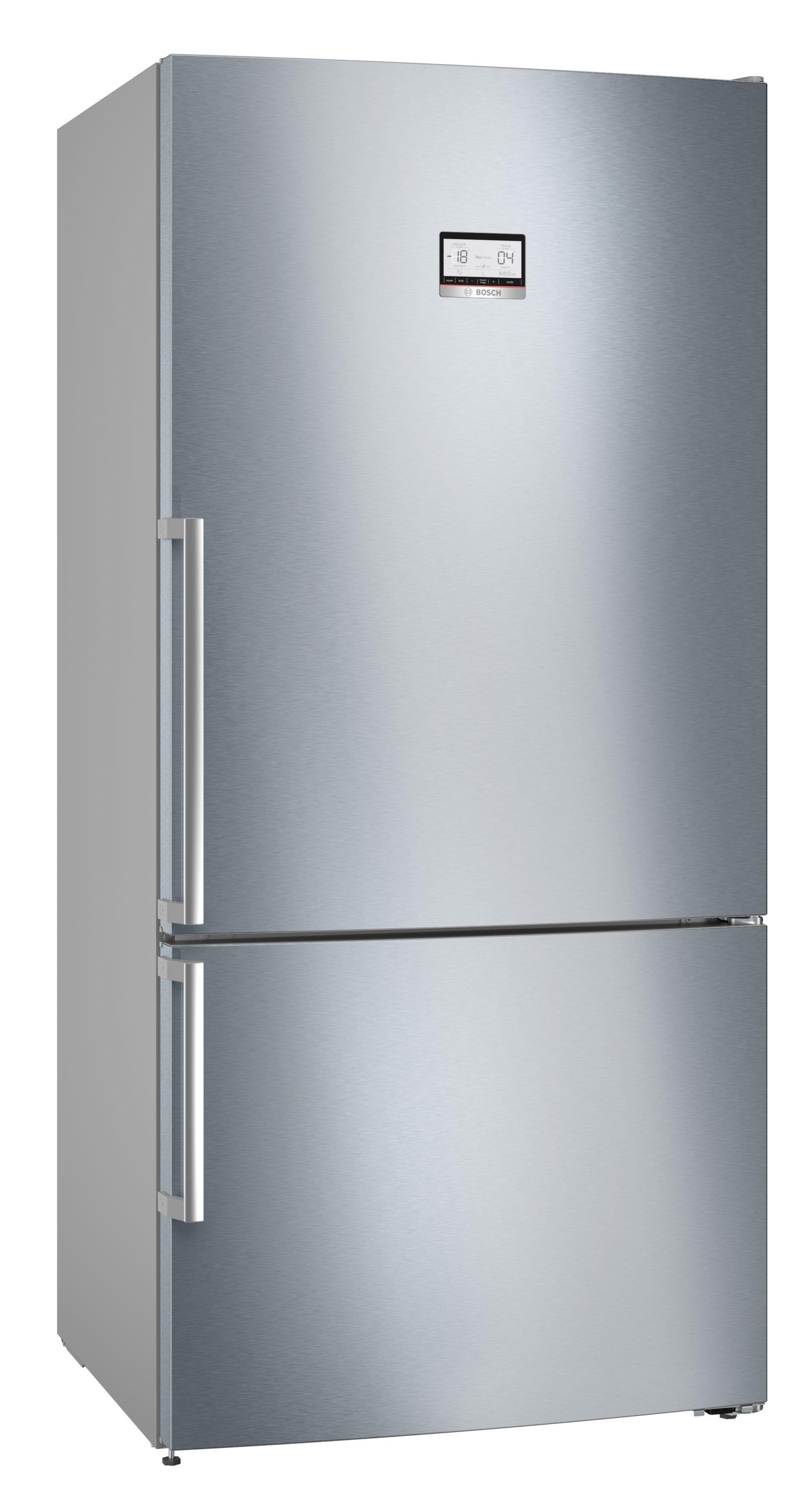 Bosch Series 6 Refrigerator 16.9Cu.ft, Freezer 4.9Cu.ft, Inverter, Silver