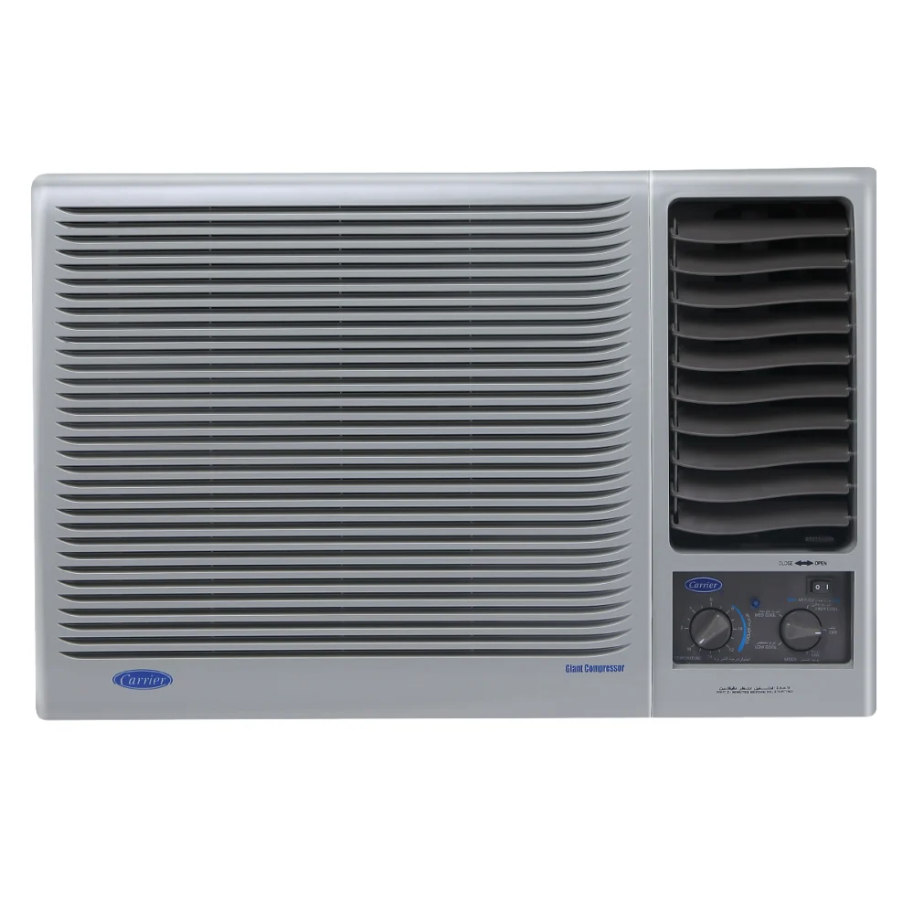 Carrier 1.5 Ton Hot & Cold Window Air Conditioner with Large Compressor BTU17800
