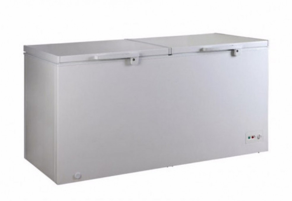 Midea Chest Freezer, 19.8 cu ft, 560 L, 2 Doors, White