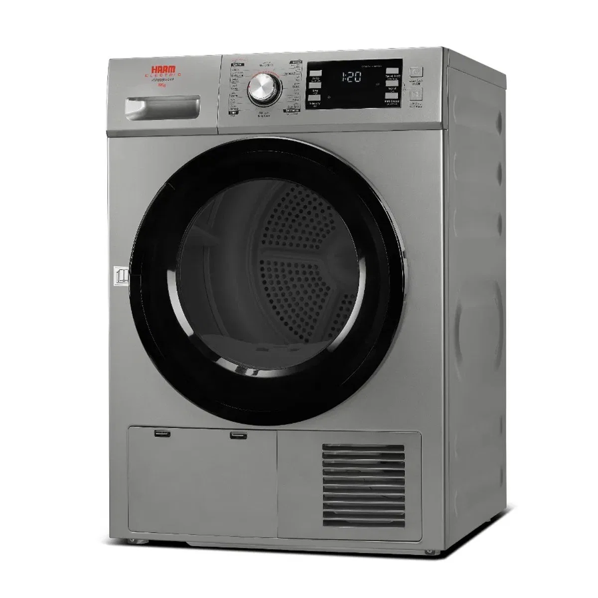 Haam Front Load Condenser Dryer, 8 KG, Silver