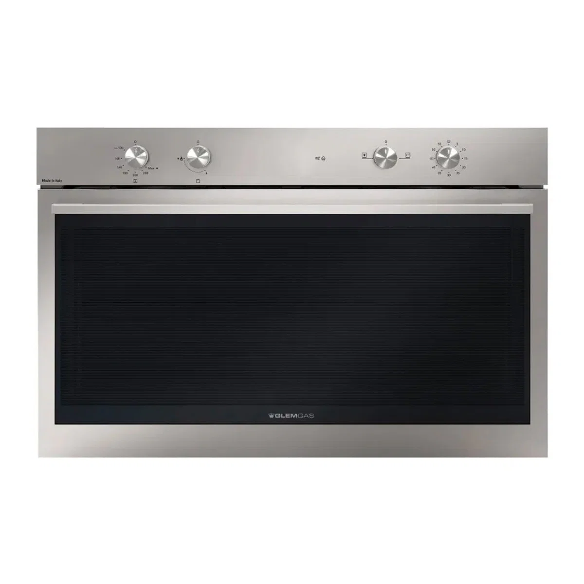 Glem Gas Built-in Gas Oven, 89.7 cm, Steel, Full Safety