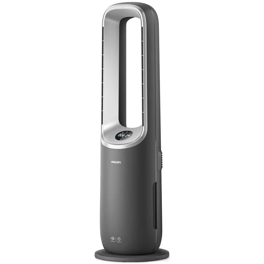 PHILIPS Air Humidifier 8000 series, 3-in-1 Air Purifier and Fan, Covers an area of up to 270 m2, Dark Grey