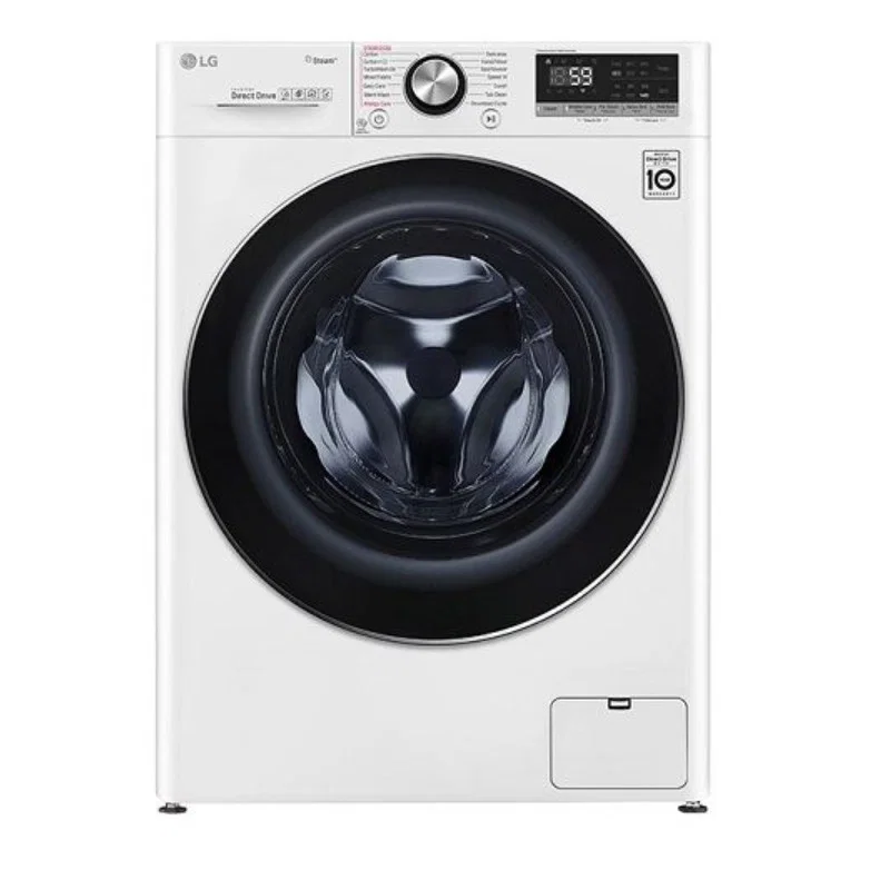 LG Washing Machine Front Load, 10.5 kg, Wi-Fi, White