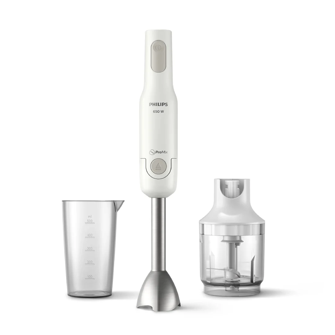 Philips Hand Blender 650W with Food Chopper Mixing Bowl and Whisk