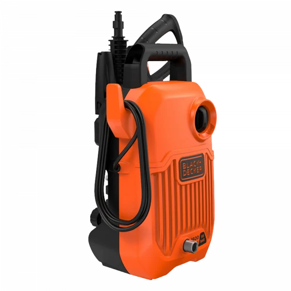 BLACK+DECKER Corded Pressure Washer -1600 PSI 110 Bar – 1300 W – Orange/Black