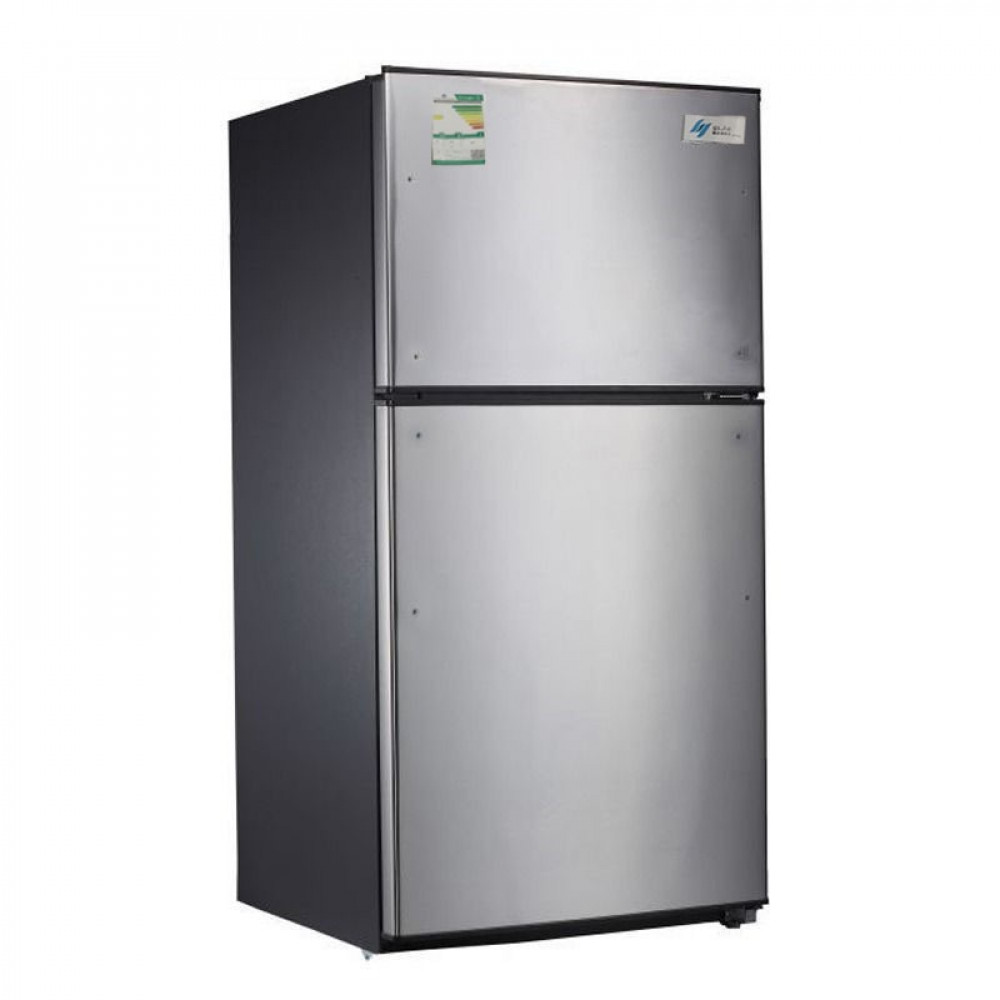 Mando 2-Door Refrigerator, 21 cu ft 594 L, Silver