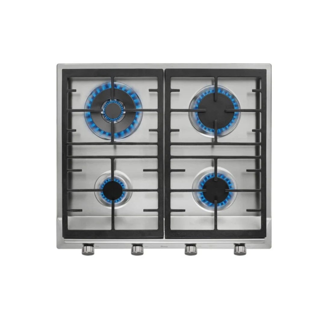 Teka  Built-in Gas Hob 60cm  4 Burners Cast Iron Grids Auto Ignition Stainless Steel