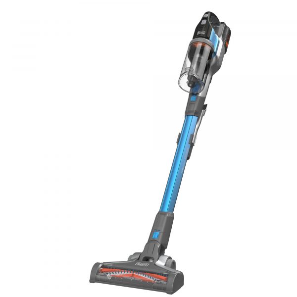 BLACK+DECKER Vacuum Cleaner Stick Battery Lithium-Ion Cordless – 2.0 Ah – 72 W – Blue
