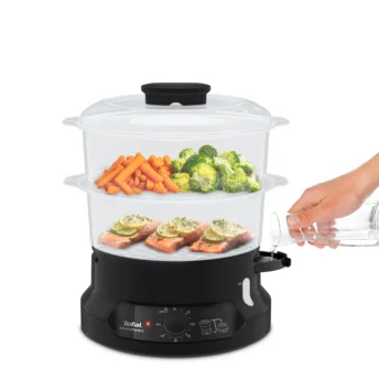Tefal Food Steamer 800W 6L, Black