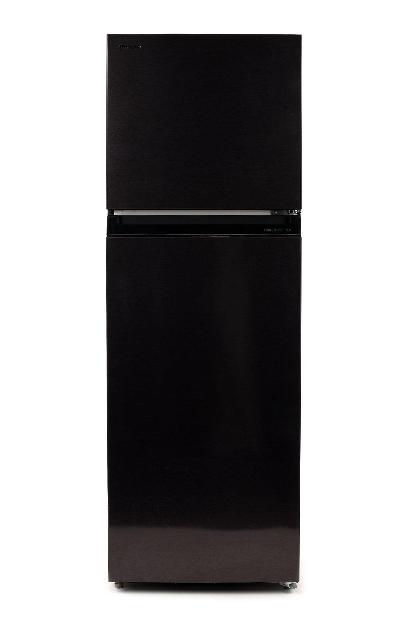 Toshiba Refrigerator 9Cu.ft, Freezer 3Cu.ft, Origin Inverter, Satin Gray
