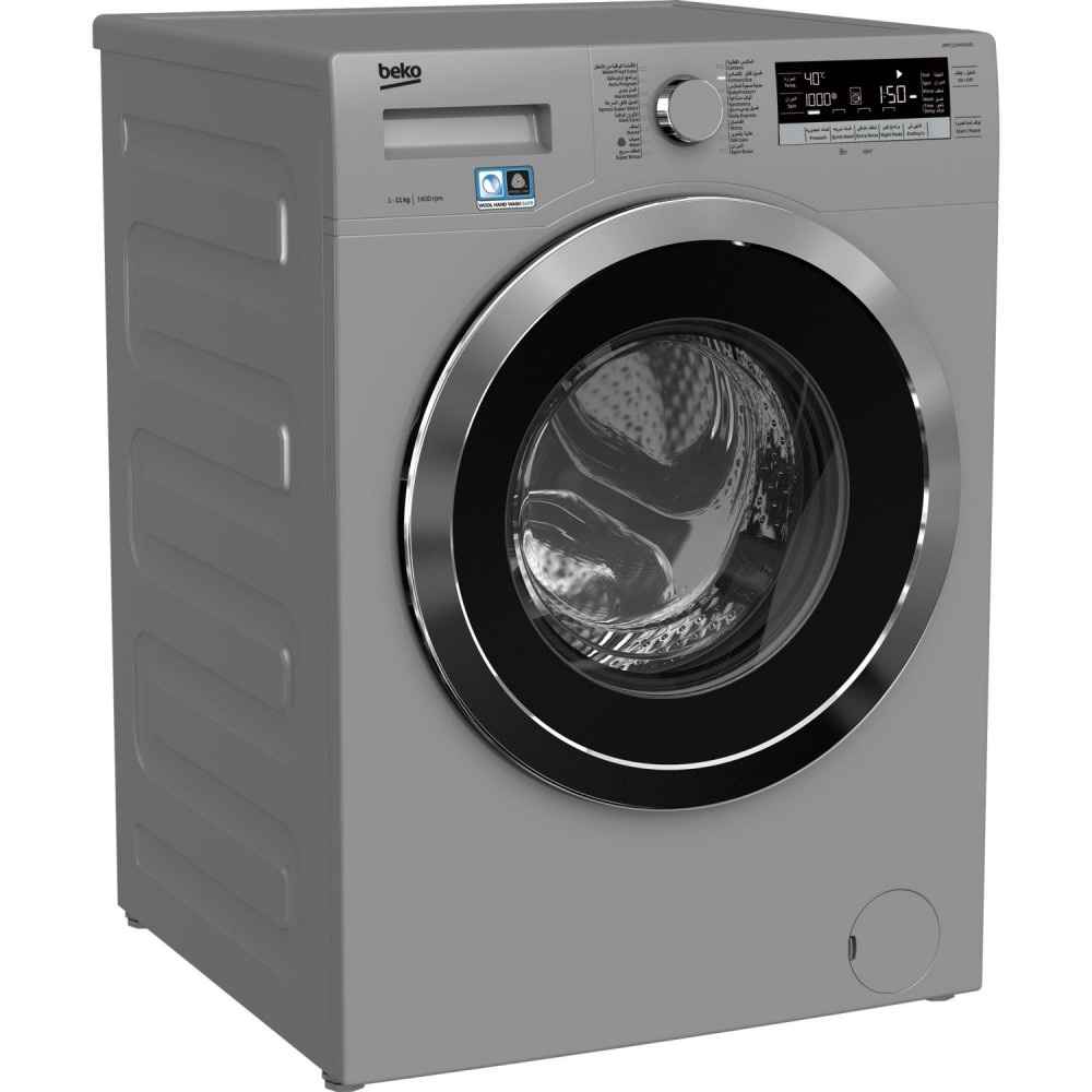 Beko 10kg Top Load Automatic Washing Machine, Silver