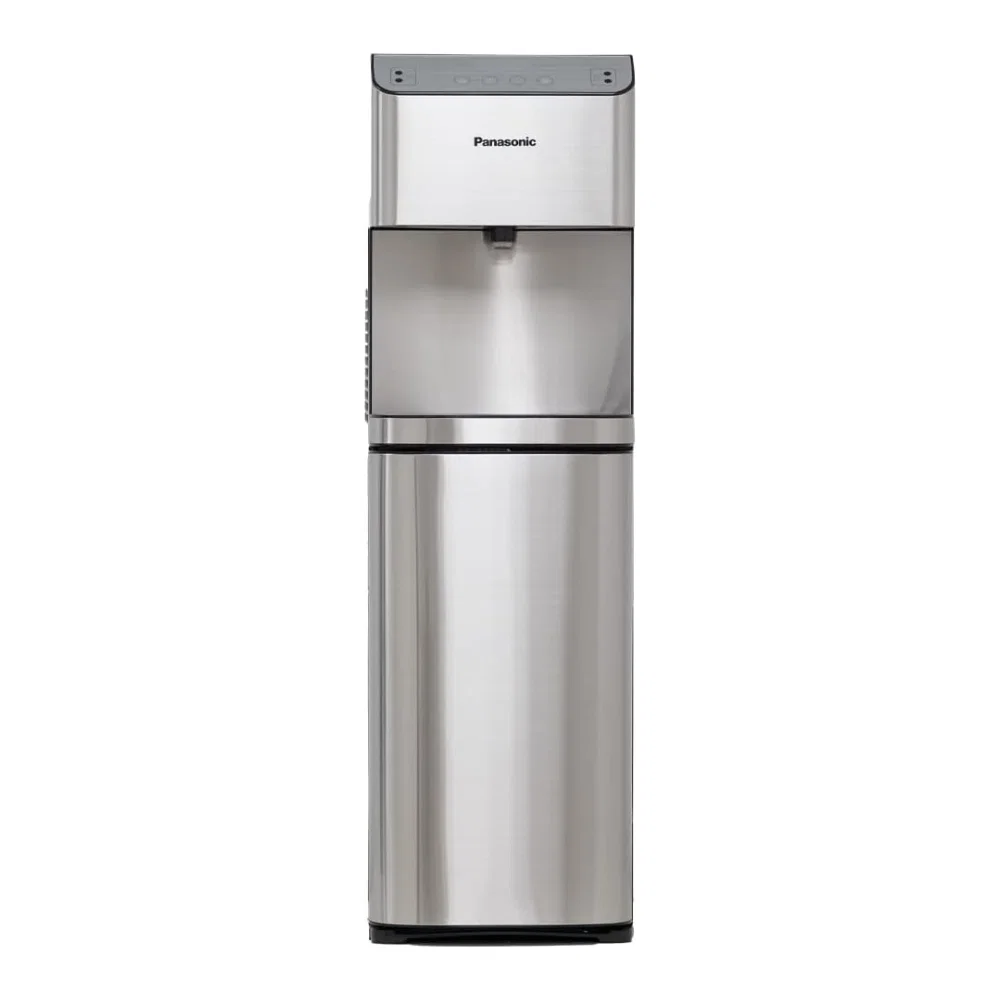 Panasonic Stand Water Dispenser, Bottom Loading, Hot and Cold, Digital Touch Control, Black