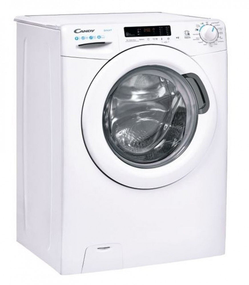 Candy Automatic Front Load Washing Machine, 7 kg, Inverter, Steam, Smart, White