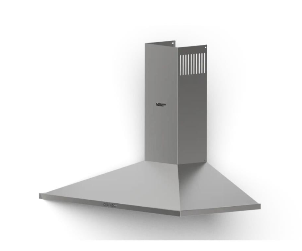 Master Gold 90cm extractor fan, 3 speeds, 1000 m³/h, LED, steel