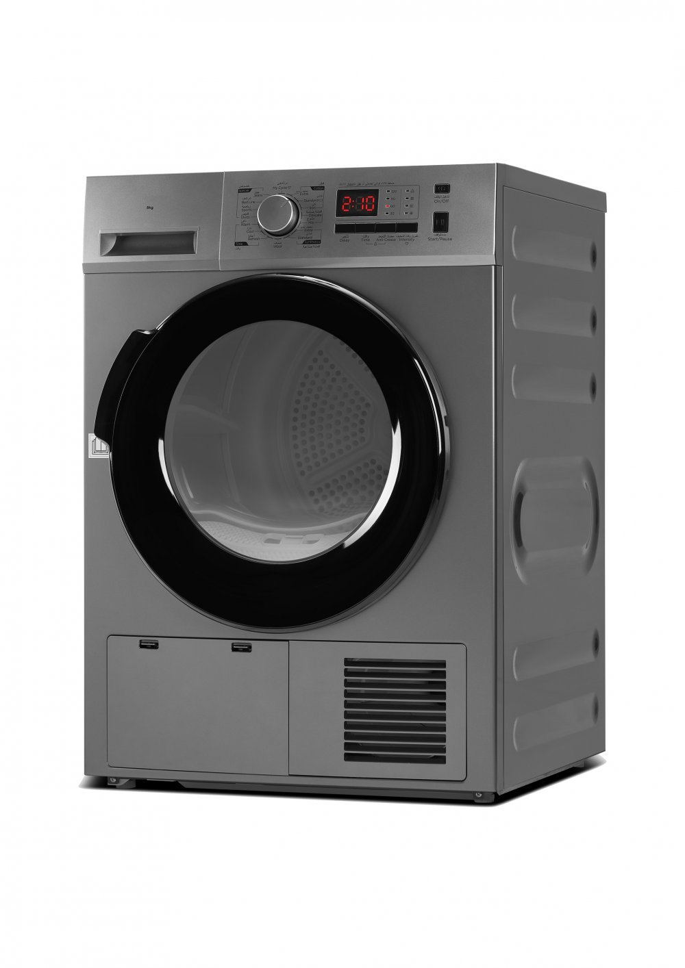 Z.Trust Front-Load WM  (8)Kg, (16) Programs,Condenser