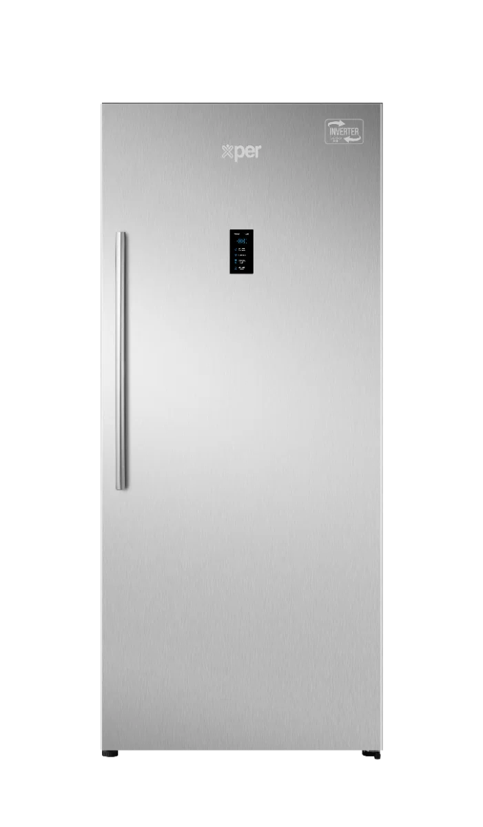 Xper One Door Refrigerator, 21.1 Cu. Ft, Inverter, Steel