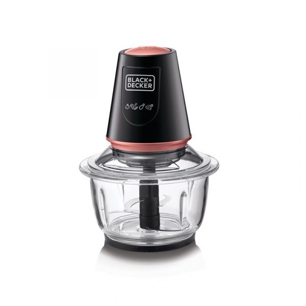 BLACK+DECKER Glass Chopper – 1.2L- 400W