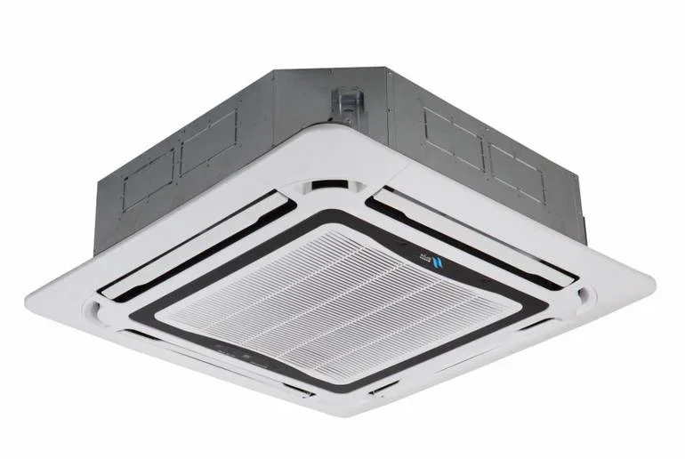 Mando Cassette Split Air Conditioner, Hot & Cold, 25,400 BTU, Inverter, 1PH-220V, R410 Refrigerant, Energy Saving