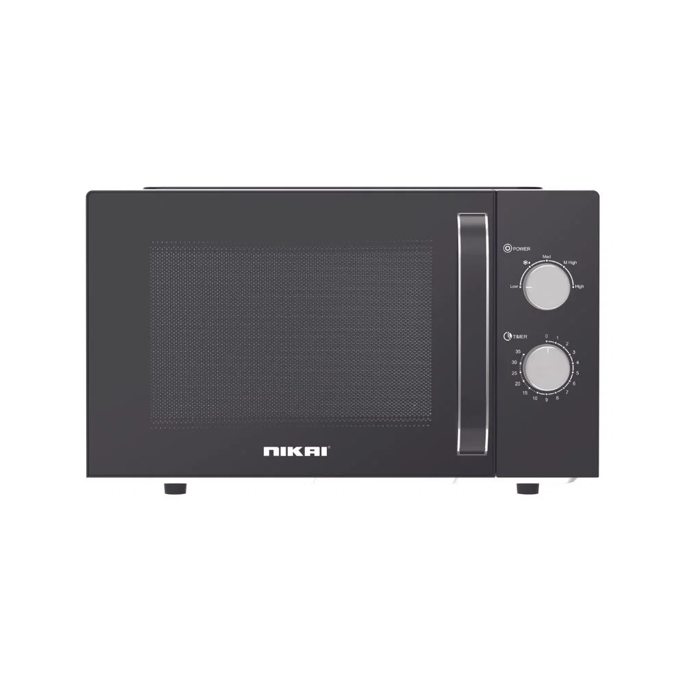 Nikai Microwave, 30 Litres, 900 Watts, Manual Control, 5 Power Levels