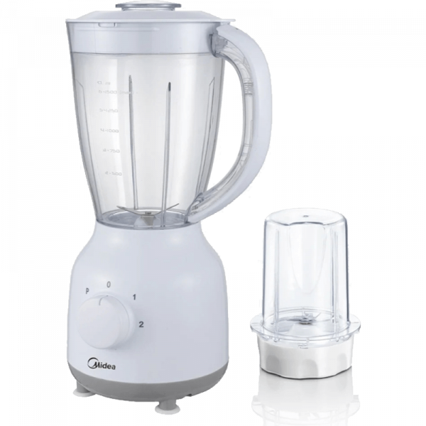 Midea Blender 2 Speeds – 1.5 Liters with Grinder – 350 watt – White