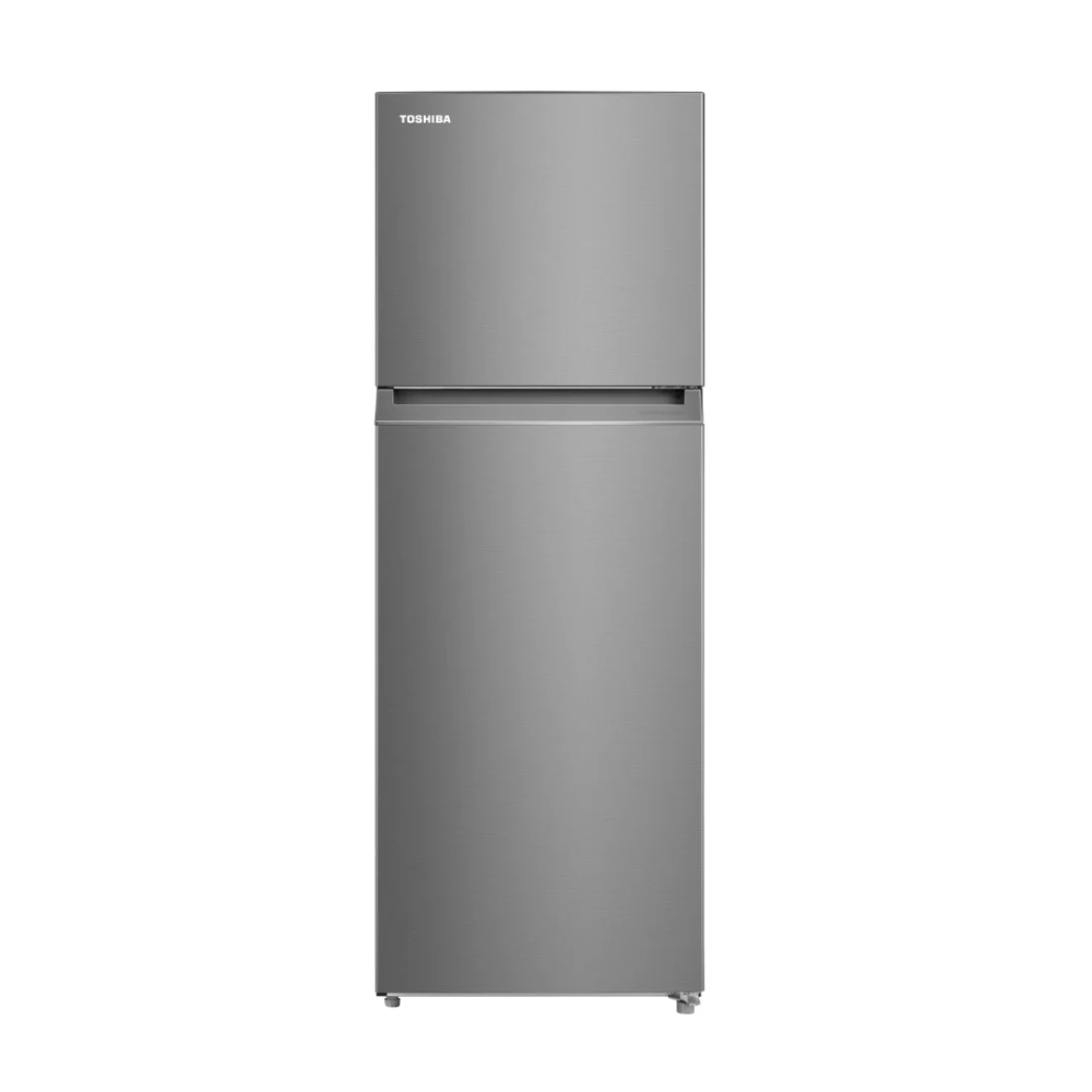 Toshiba 2-Door Refrigerator, 12 cu ft 338 L, Silver Inverter