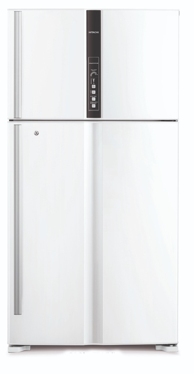 Hitachi 24.8 cu. ft. 2-door refrigerator, white, Thai made