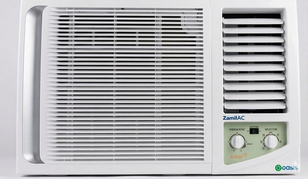 Zamil Window Air Conditioner, 2 Ton Cooling Only, 24200 BTU