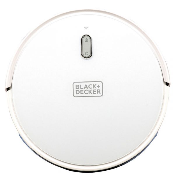BLACK+DECKER Robotic Vacuum Cleaner & Mop – Suction Power 2150 Pa – Runtime Up to 120 minutes – White