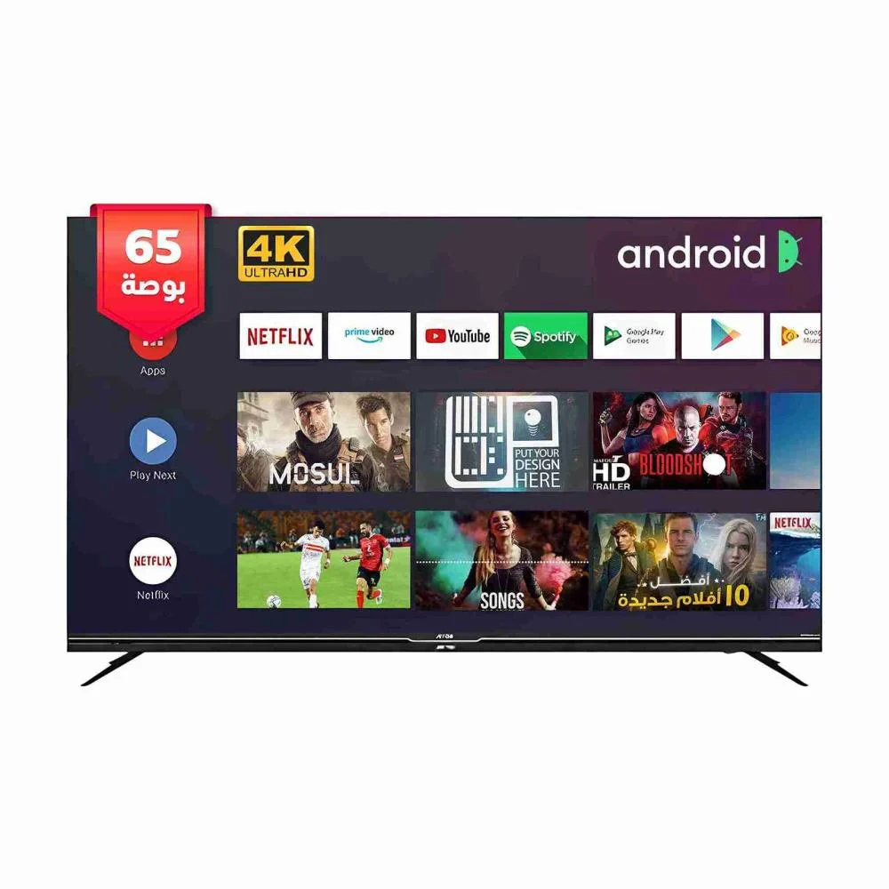 Telezone 65-inch Smart 4K Android 14 TV