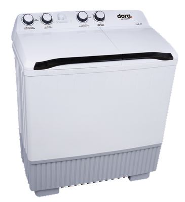 Dora Elegant Twin Tub Washing Machine 12 KG, White