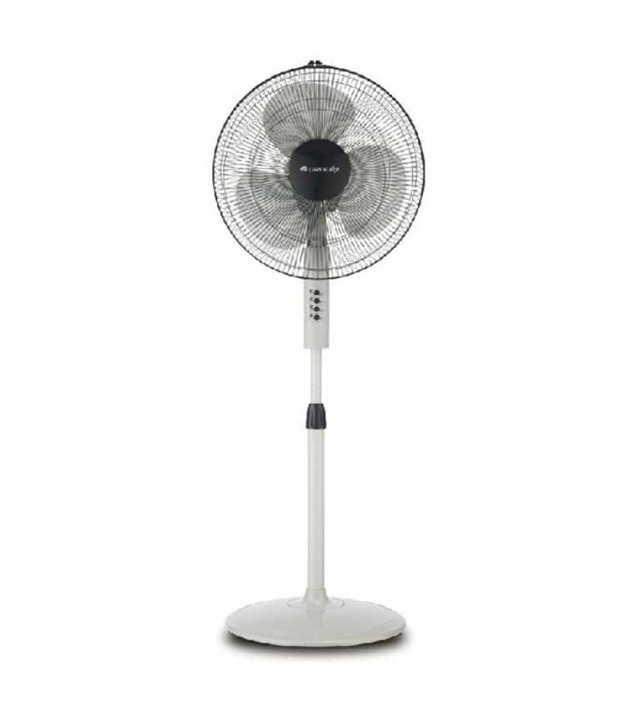 Running pedestal fan, 3 blades, 55 watts