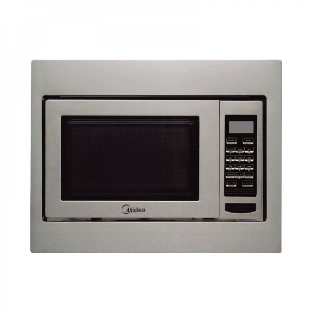Midea Built-in Microwave, 30 Liters, 1100 Watts, Silver, Digital