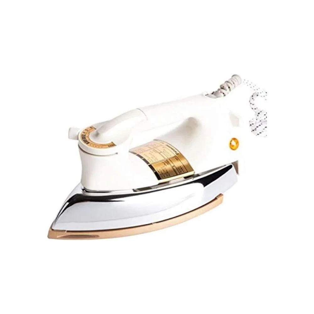 Panasonic Iron, Dry - 1000 W - Non-Stick Soleplate, White