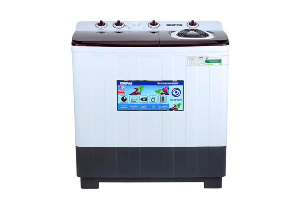 Geepas Twin Tub Washing Machine 18kg