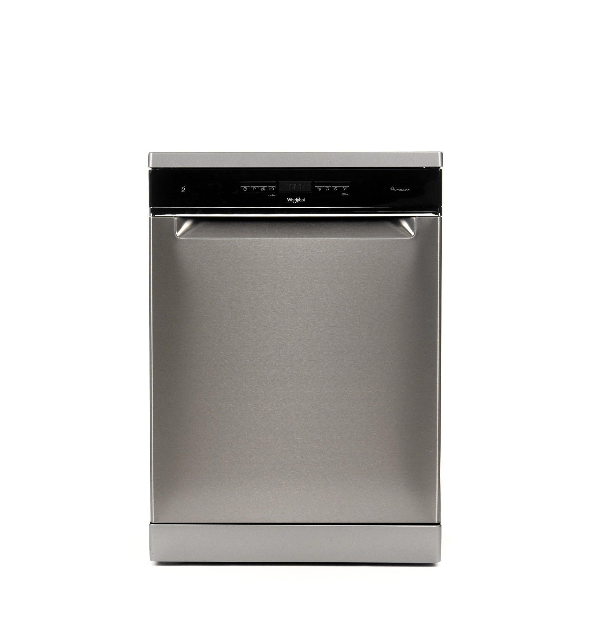 Whirlpool Dishwasher, 11 Programs, 14 Place Settings, Steel