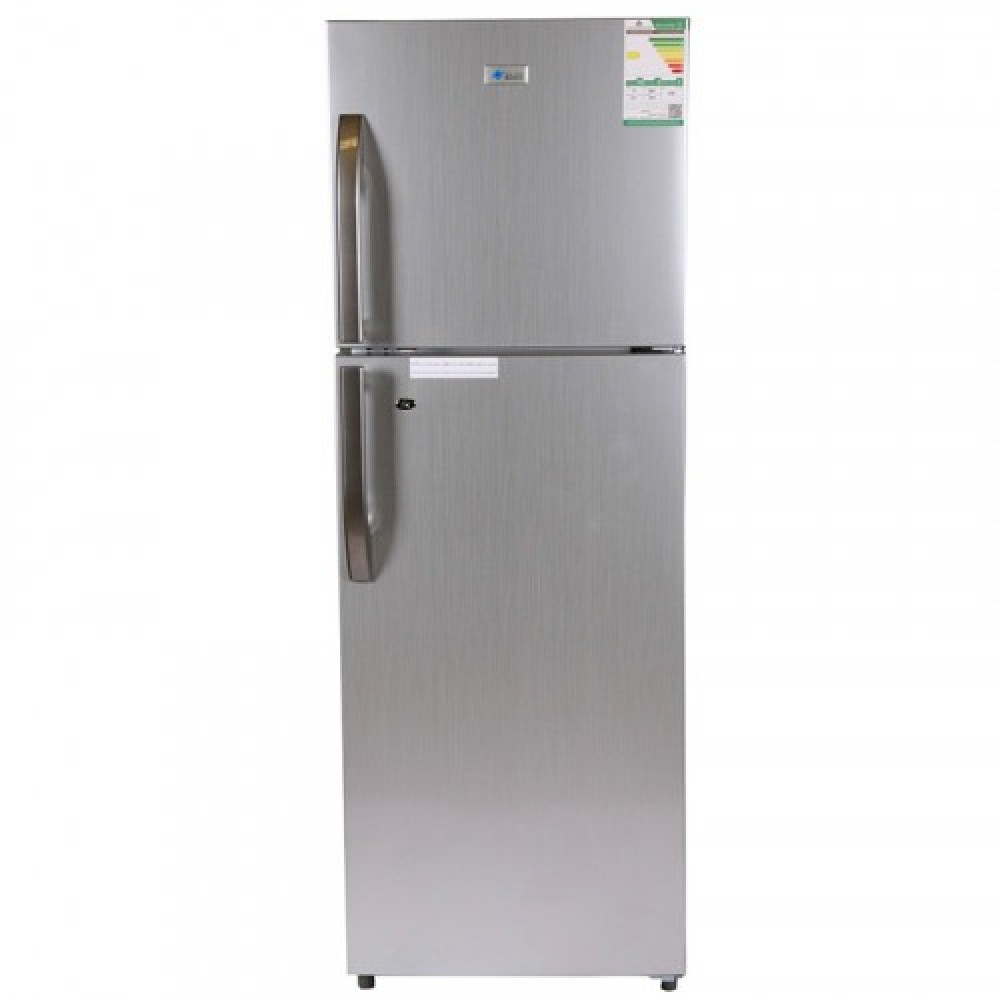 Mando 2-Door Refrigerator, 12 cu ft 344 L, Silver