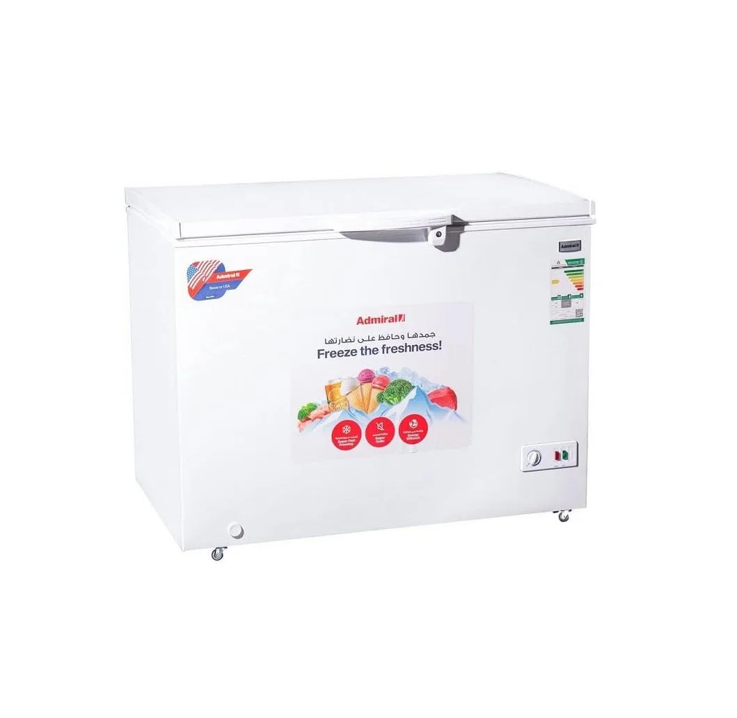 Admiral - Horizontal Freezer, White , Size 10.6 Feet