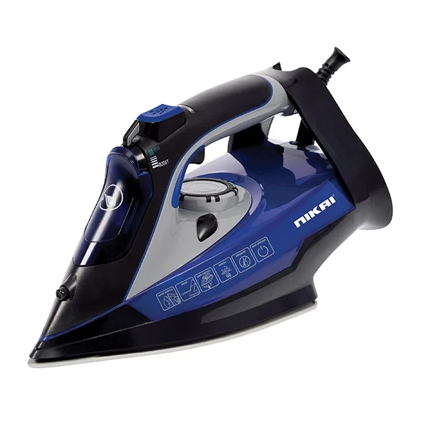 Nikai Iron, Steam, 2400 W, 320 Ml, Blue