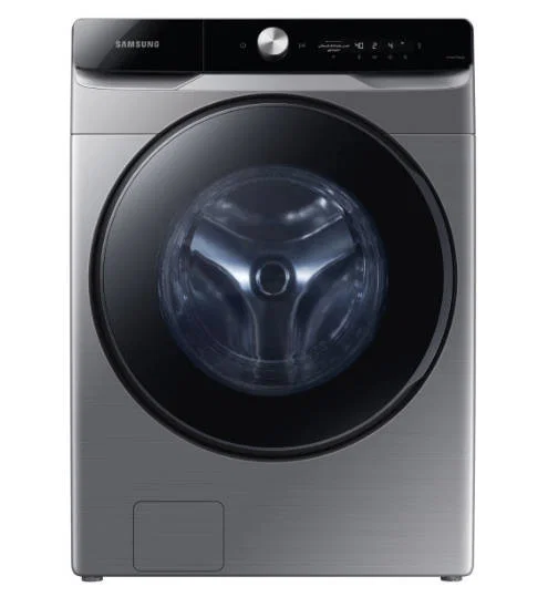Samsung 18 Kg Front Loading Combo Washing Machine Silver