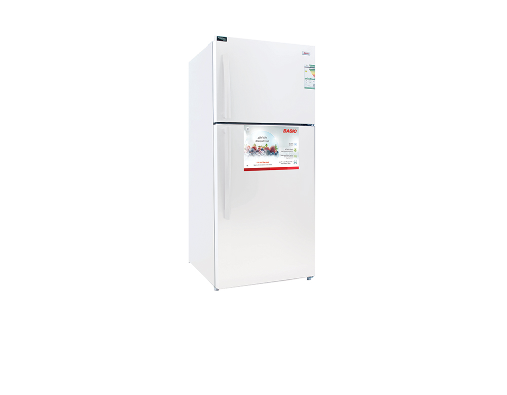 Basic 2 Doors Refrigerator 14.4 cuft 410 Ltr White 