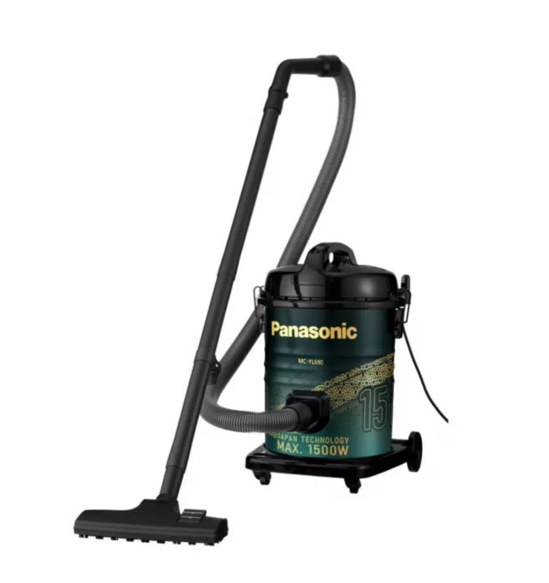 Panasonic Barrel Vacuum Cleaner 15L 1500W