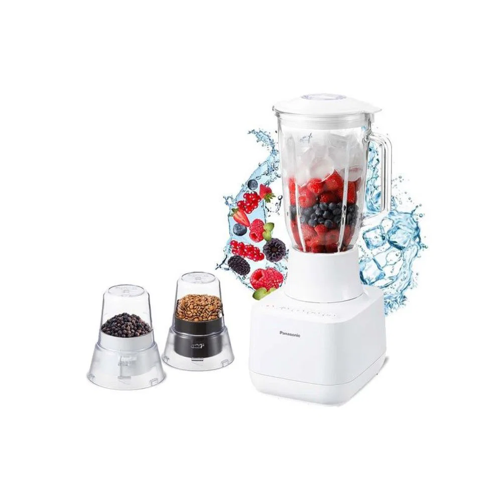 Panasonic Blender, 700 W, 2 L Jug, Two Mills, White