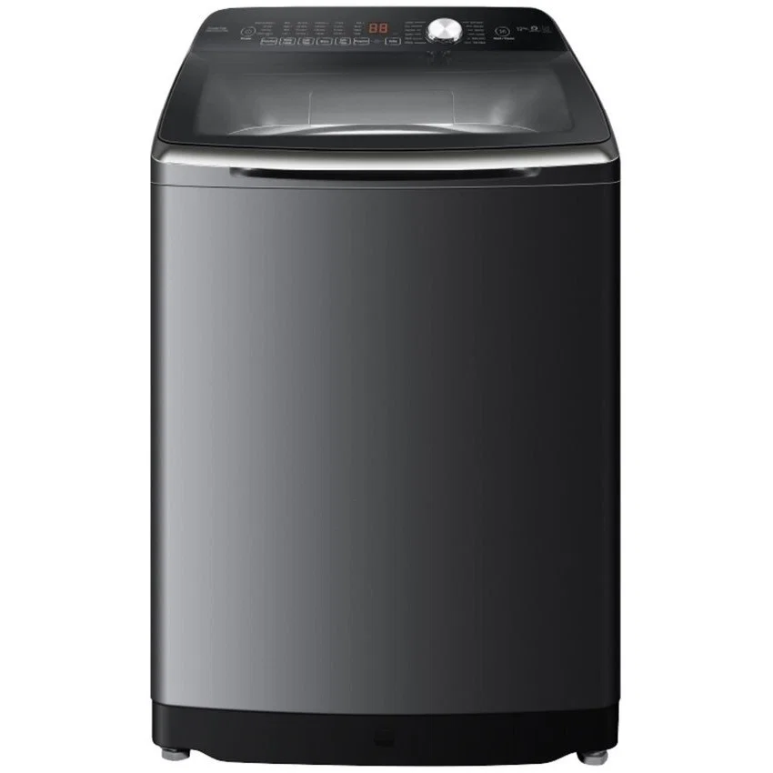 Haier Top Load Automatic Washing Machine 10kg, 800RPM, Direct Motion Motor, Silver