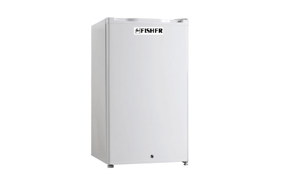 Fisher Refrigerator, Single Door, 89 Liters, 3.1 Cubic Feet, White