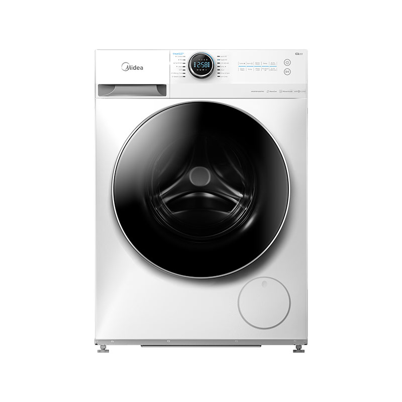 Midea Washing Machine Front load 8 KG washer 14 Programs  White