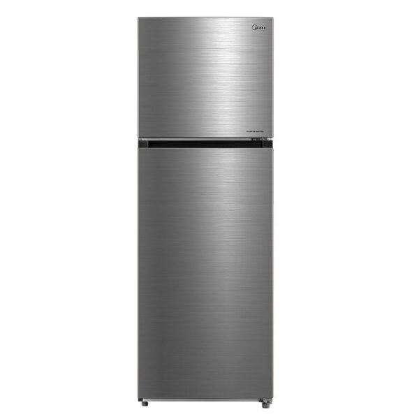 Midea Refrigerator – Double Door – 12 Cubic Feet – Silver