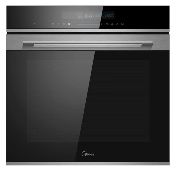 Midea Built-In Electric Oven 60 CM – 71 Liters – 13 Programs – Black