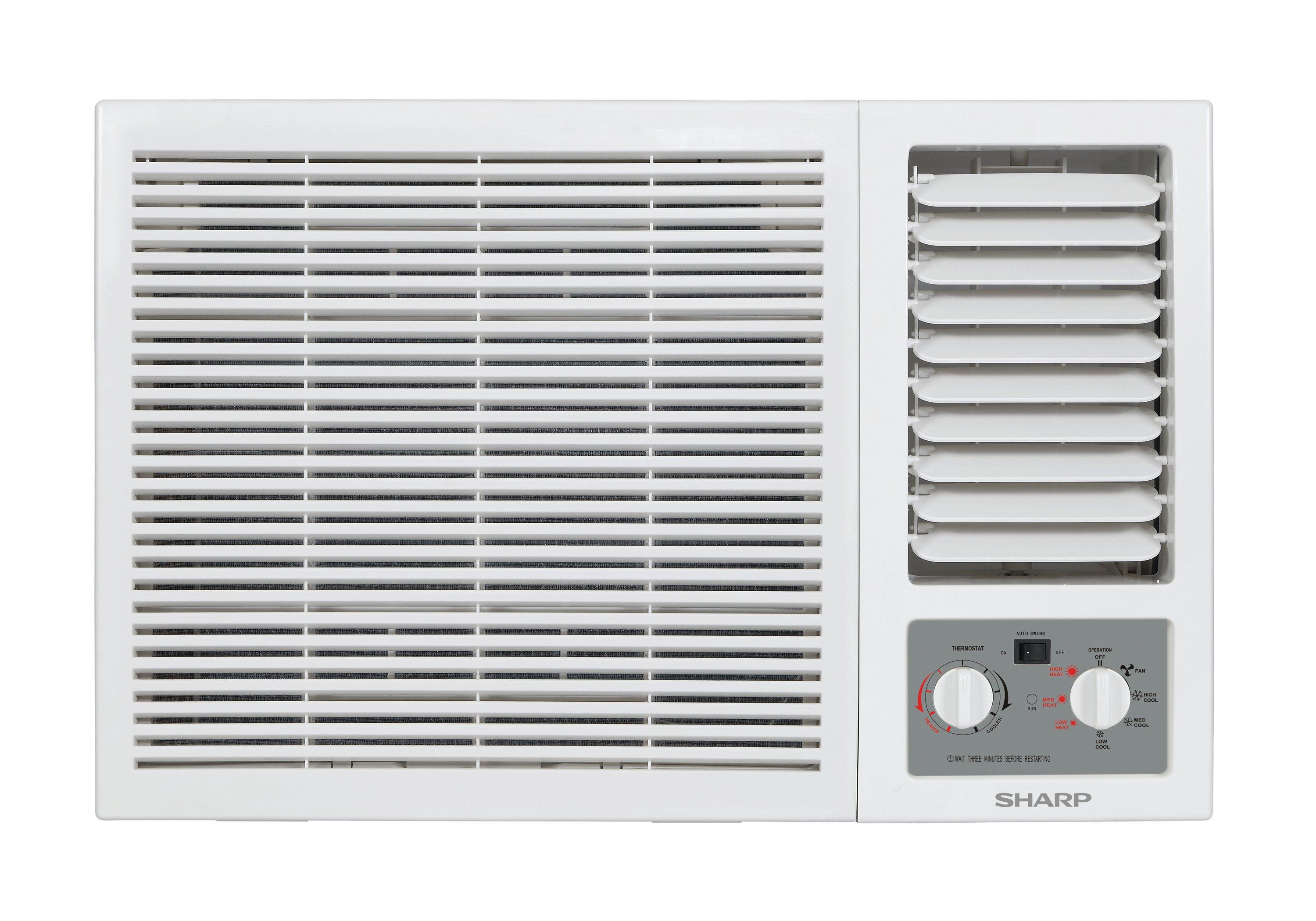 Sharp Window AC 17,800 BTU, Hot and Cold