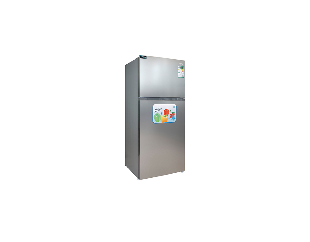 Basic 2-Door Refrigerator 18.2 cu ft (515 L) Stainless Steel